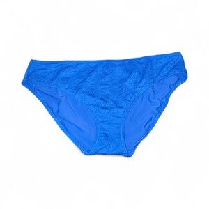 Freya Blue Crochet Bikini Bottoms size 14 NWOT